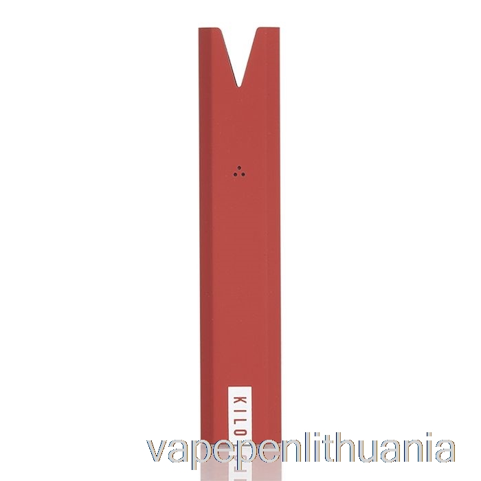 Kilo 1k Ultra Nešiojama Pod Sistema Skatina Raudoną Vape Skystį